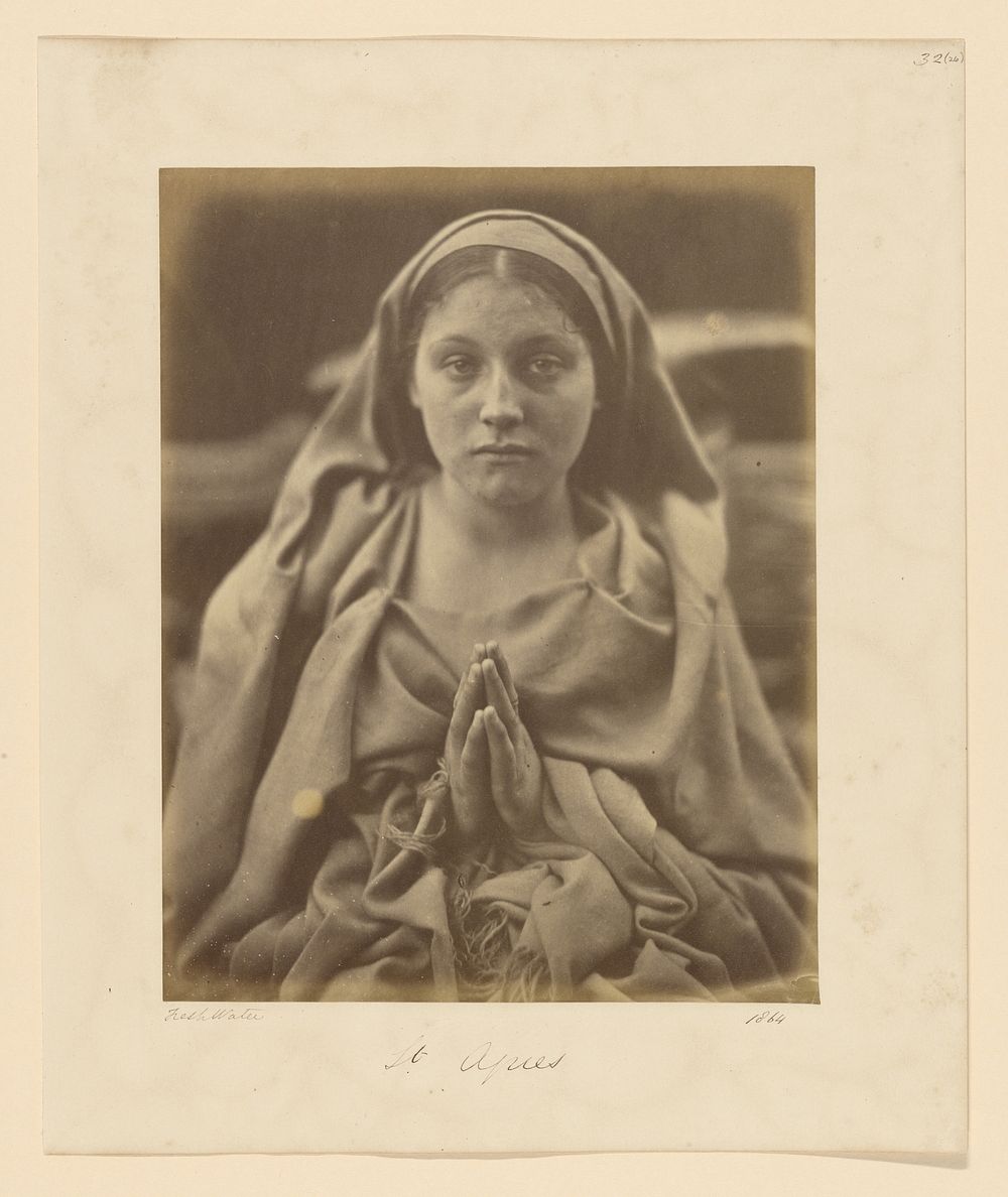St. Agnes by Julia Margaret Cameron