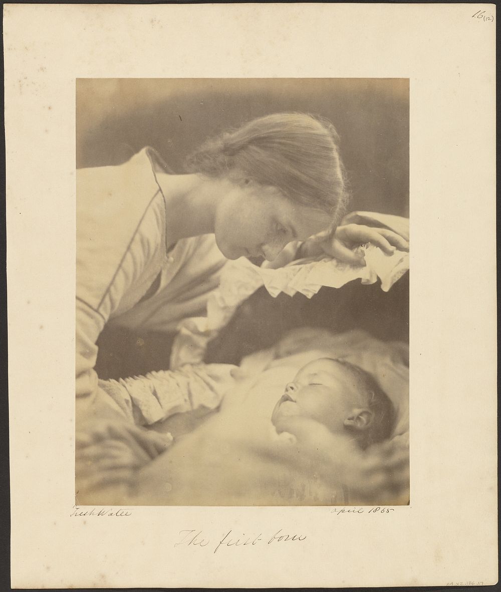 The First Born by Julia Margaret Cameron
