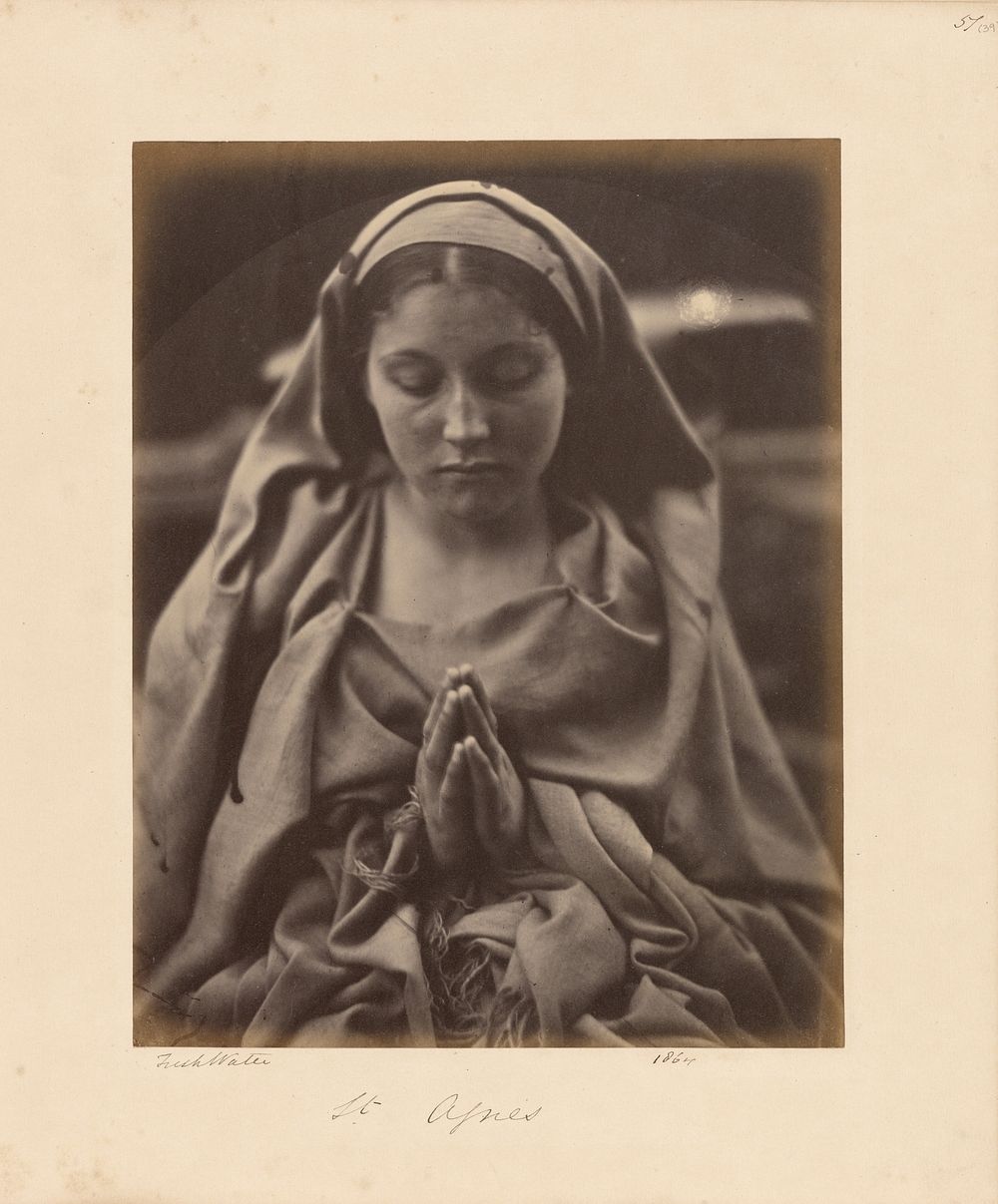 St. Agnes by Julia Margaret Cameron
