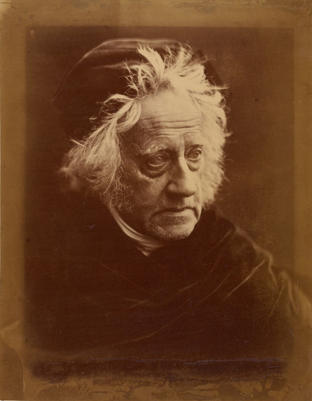 Sir J.F.W. Herschel by Julia Margaret Cameron