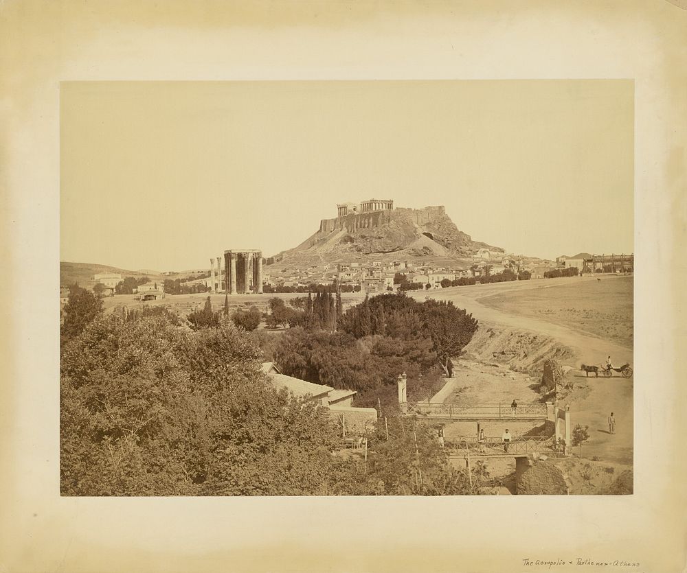 The Acropolis from the Southeast, Athens by Petros Moraites