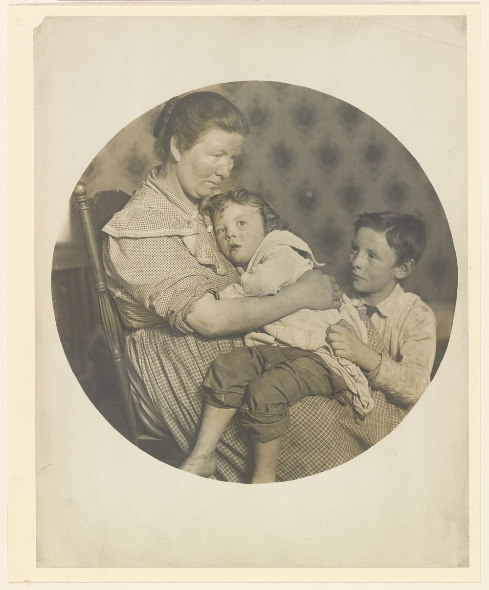 Tenement House Madonna by Lewis W Hine