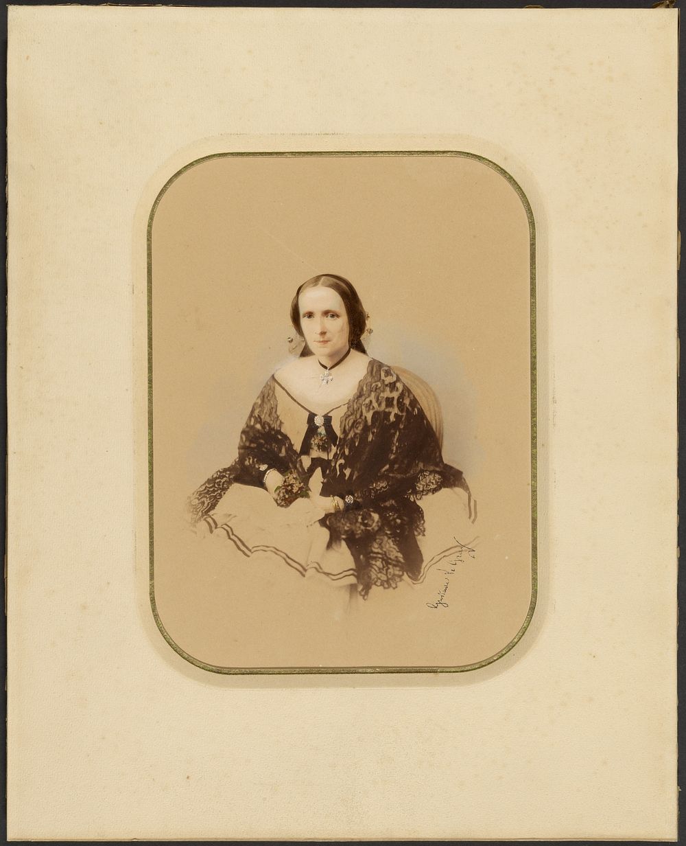 Caroline Mary Ellison Bigge by Gustave Le Gray