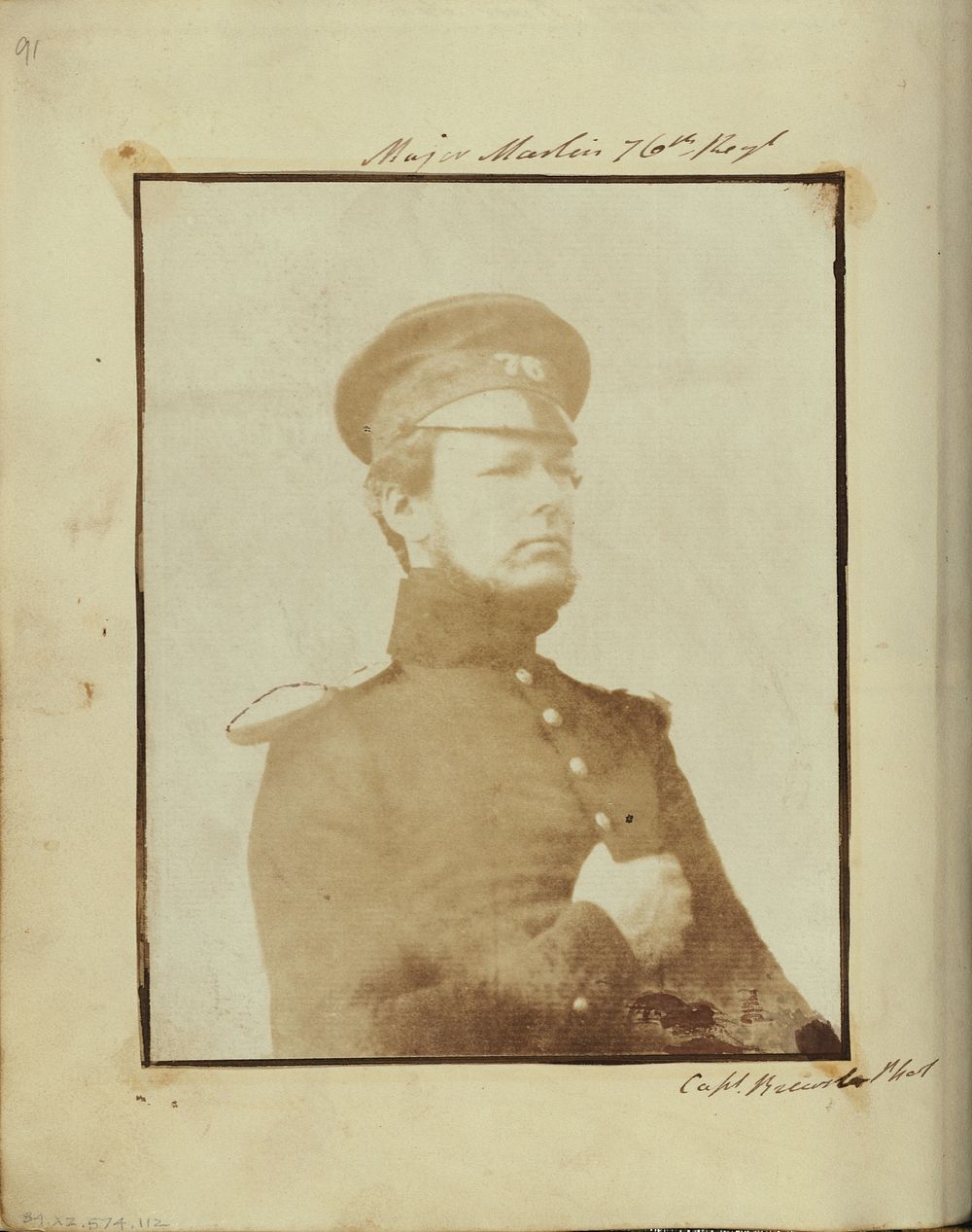 Major Martin. by Capt Henry Craigie Brewster