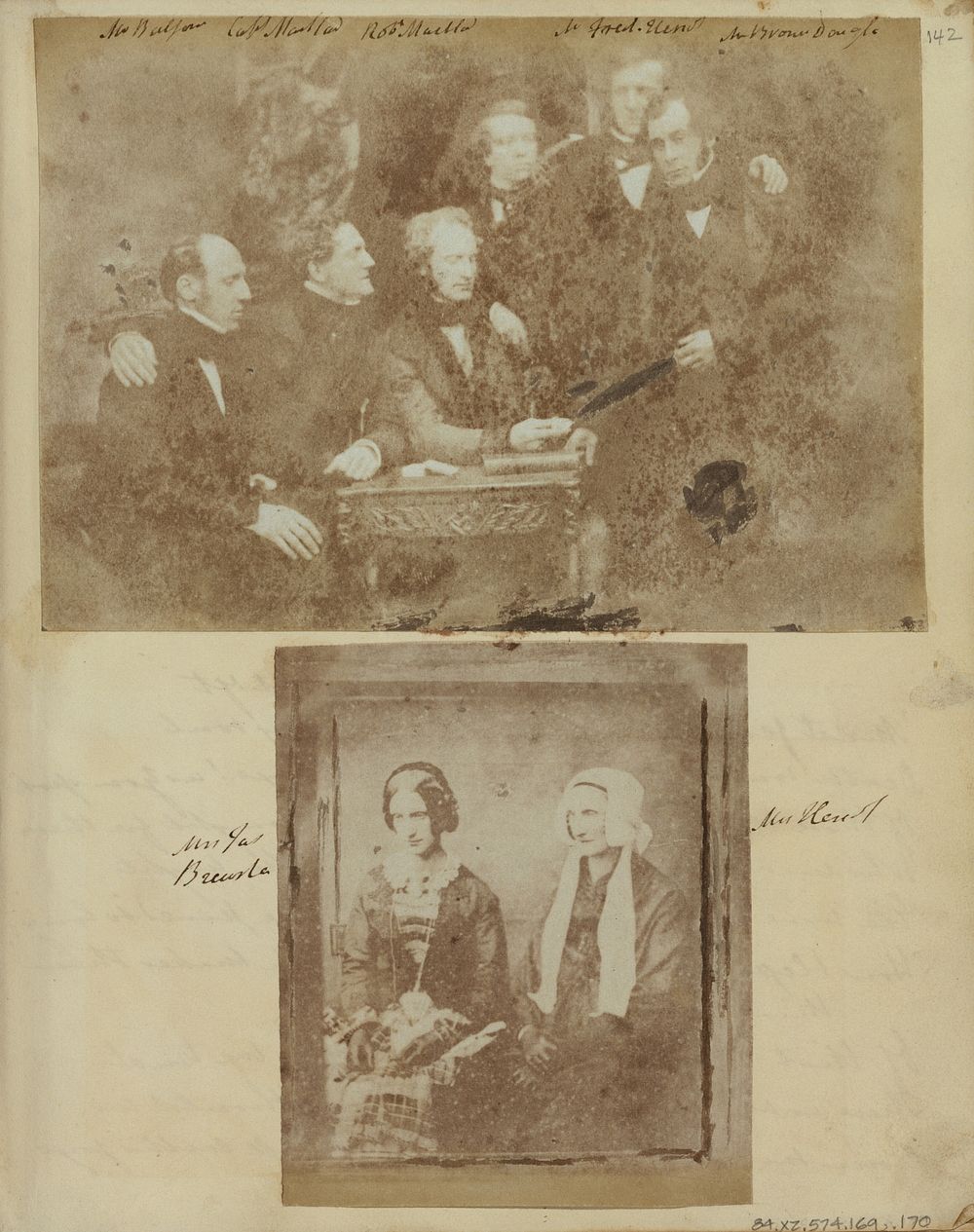 Group Portrait. by Hill and Adamson
