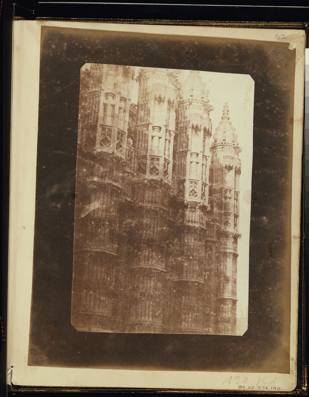 Henry VIII Chapel, Westminster Abbey, London. by William Henry Fox Talbot