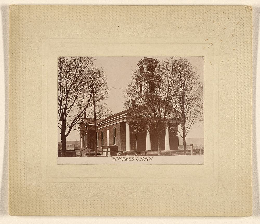 Reformed Church by H L Schultz