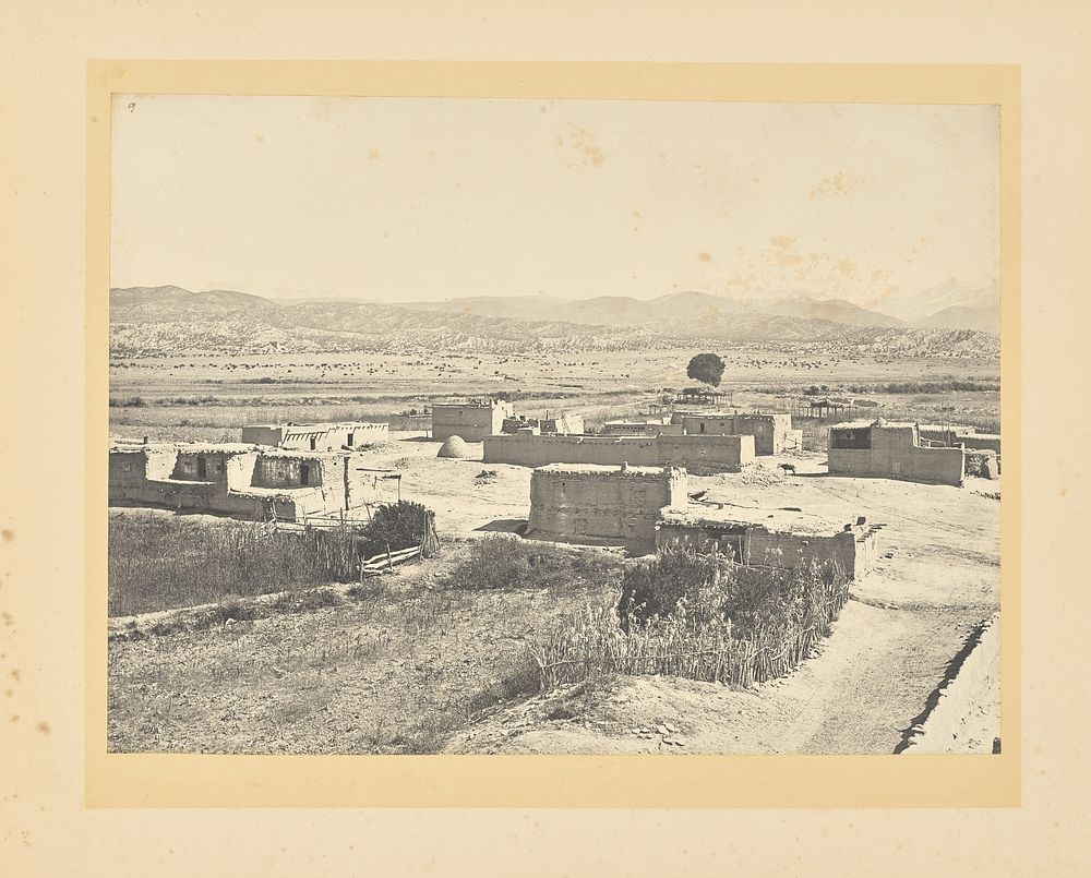 Pueblo of Nambe by John K Hillers