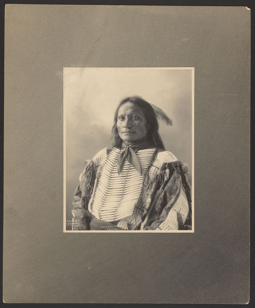 Chief Goes to War, Sioux by Adolph F Muhr and Frank A Rinehart