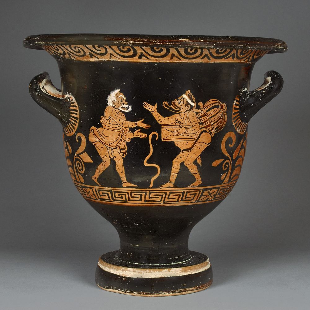 Apulian Red-Figure Bell Krater by Adolphseck Painter