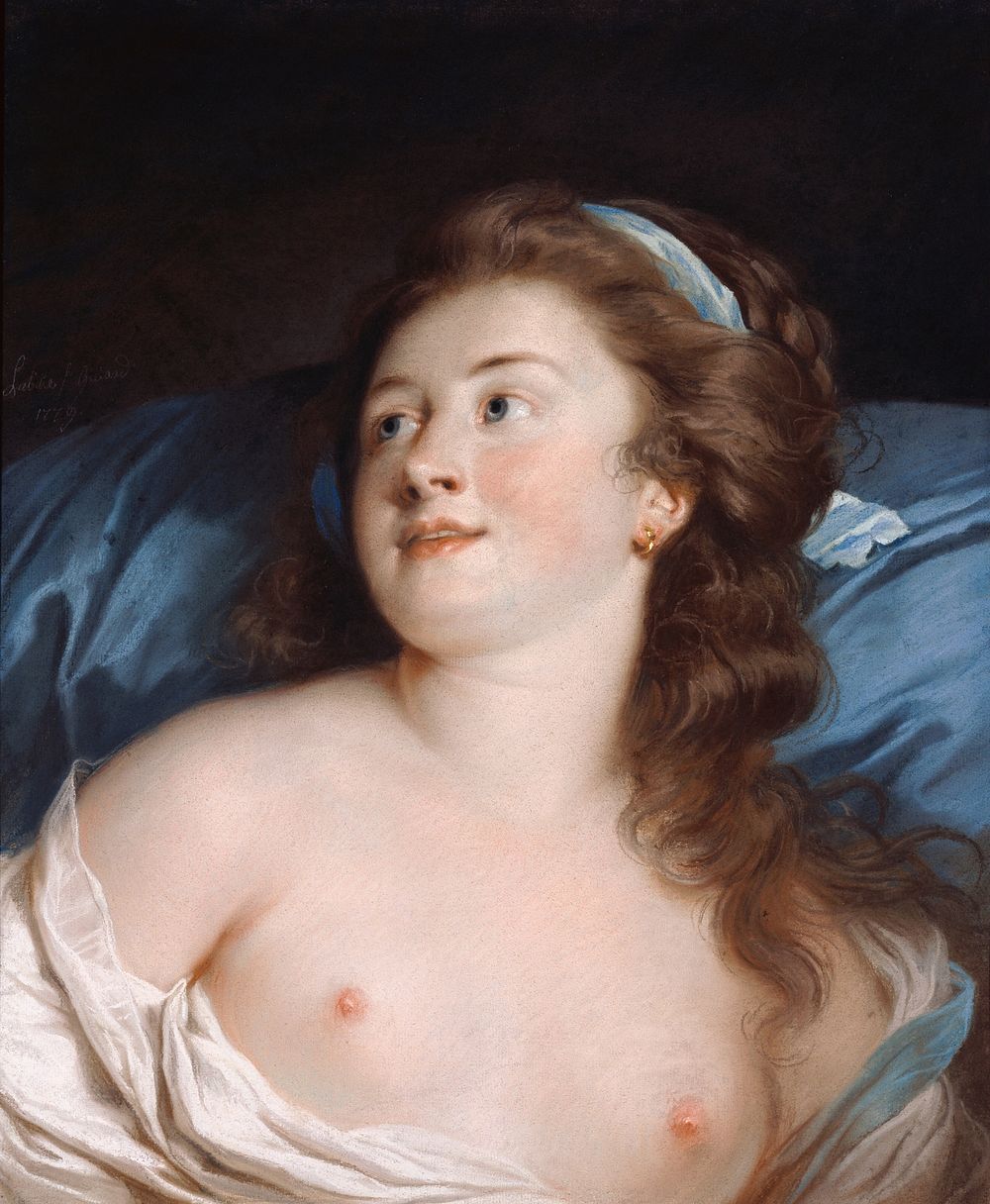 Head of a Young Woman by Adélaïde Labille Guiard