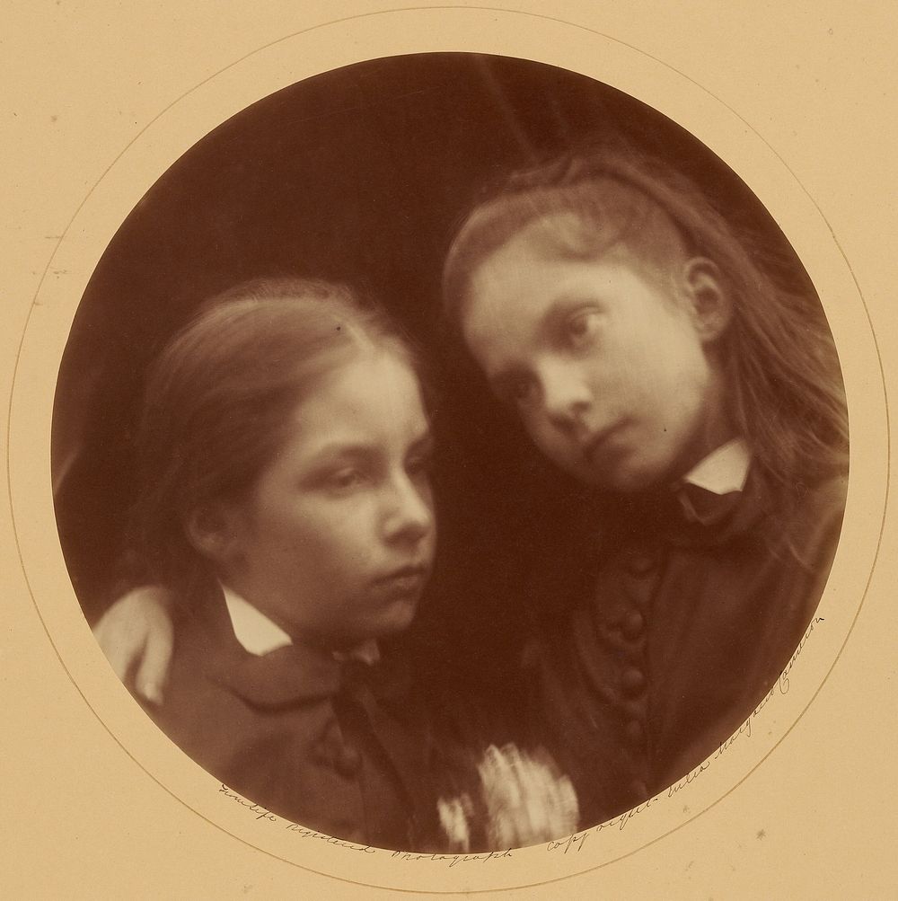 Margaret and Adeline Norman by Julia Margaret Cameron