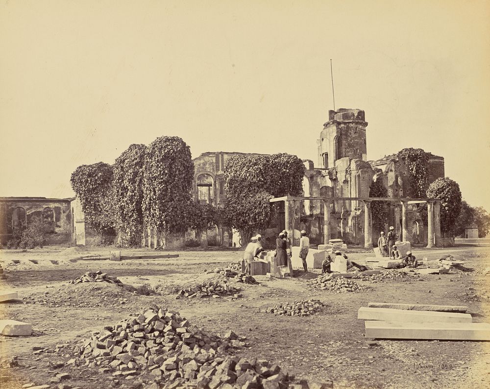 Lucknow; Ruins of the Residency by Samuel Bourne