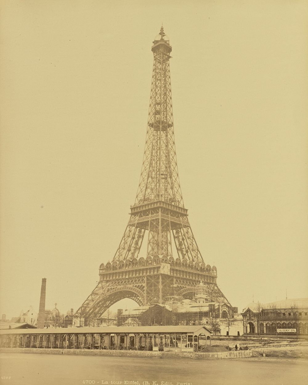La tour Eiffel by Adolphe Block