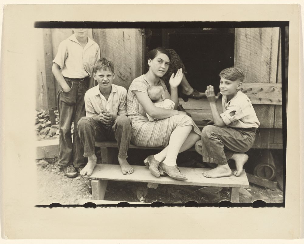 Sharecropper Family, (Alabama?) by Walker Evans