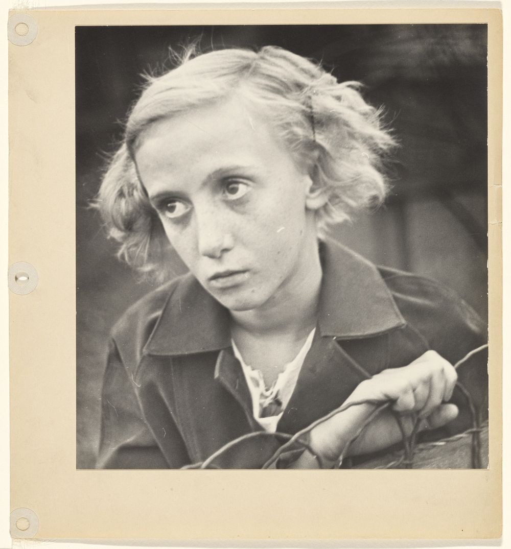 Blonde Girl by Walker Evans