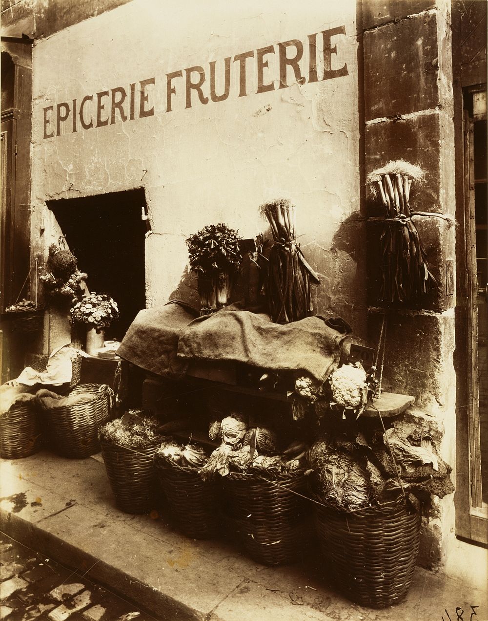 Epicerie Fruterie by Eugène Atget