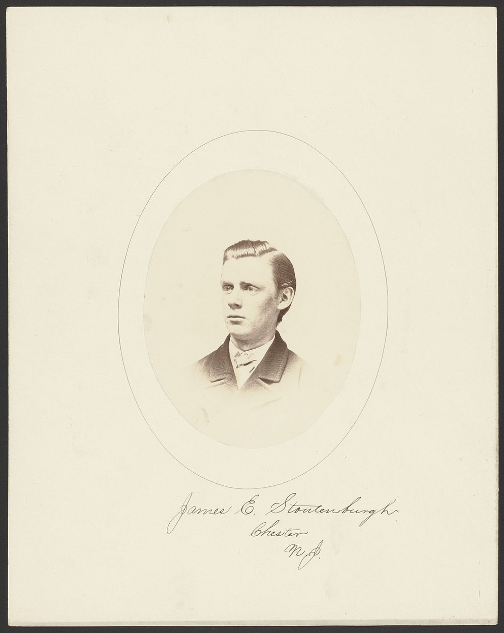 James Emmet Stoutenburgh by George Kendall Warren