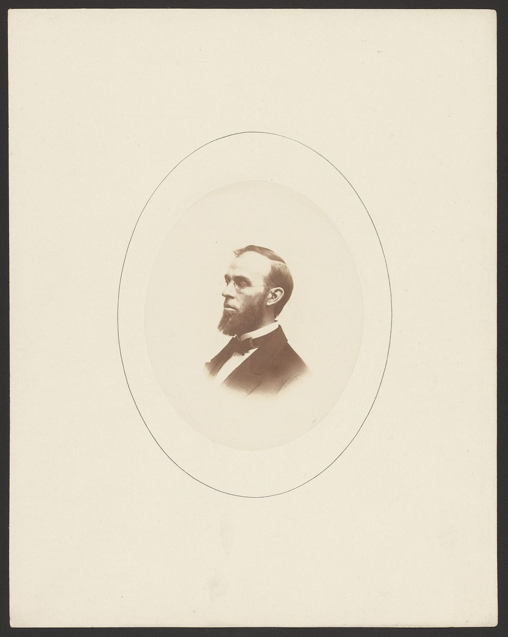 Portrait of bearded man by George Kendall Warren