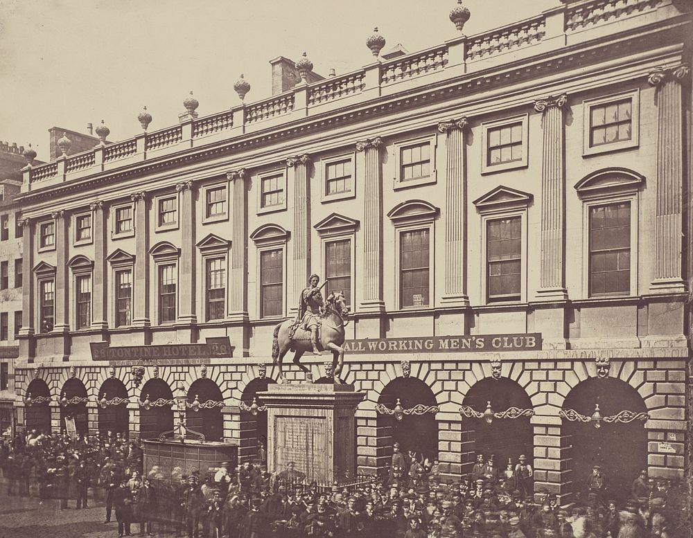 Tontine Building, Trongate. by Thomas Annan