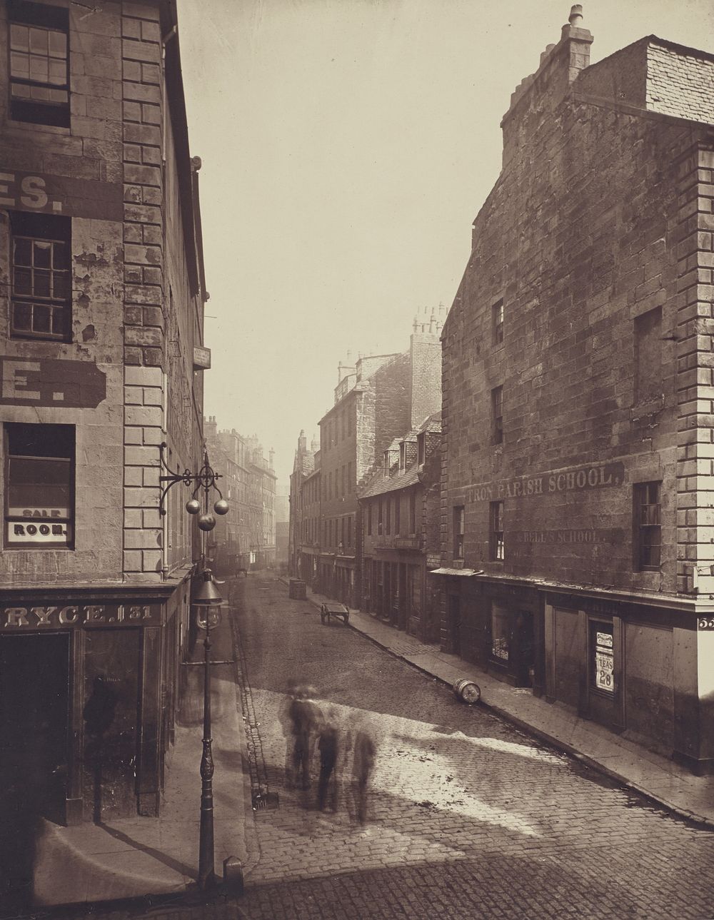 Princes Street, from King Street. by Thomas Annan