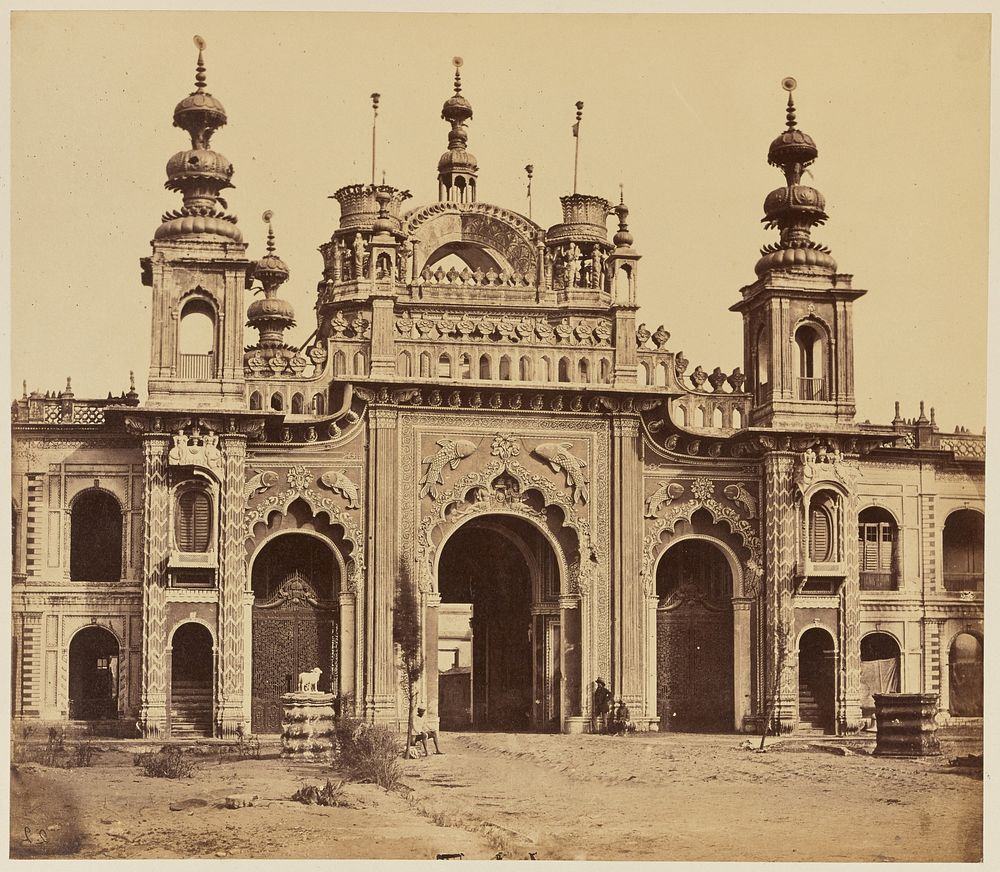 The Great Gate of the Kaiserbagh by Felice Beato