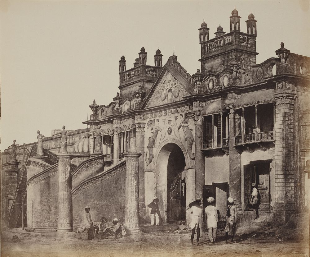 A Gateway Leading Into the Kaiserbagh by Felice Beato and Henry Hering