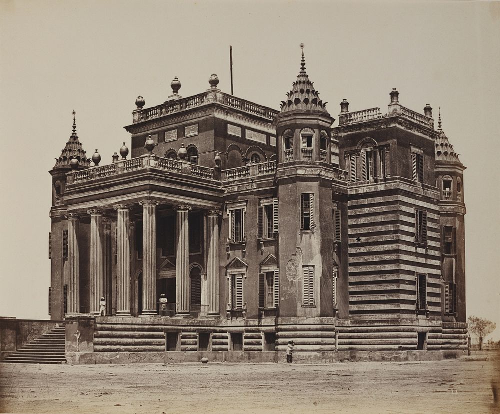 The Dilkoosha Palace by Felice Beato and Henry Hering