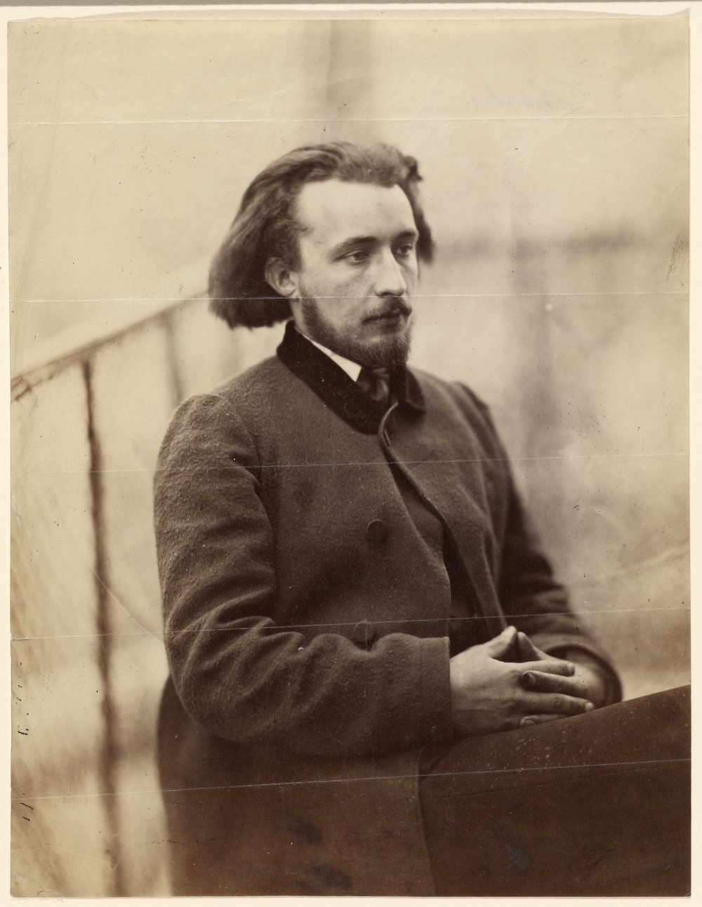 Portrait of Charles Delahaye by Charles Marville