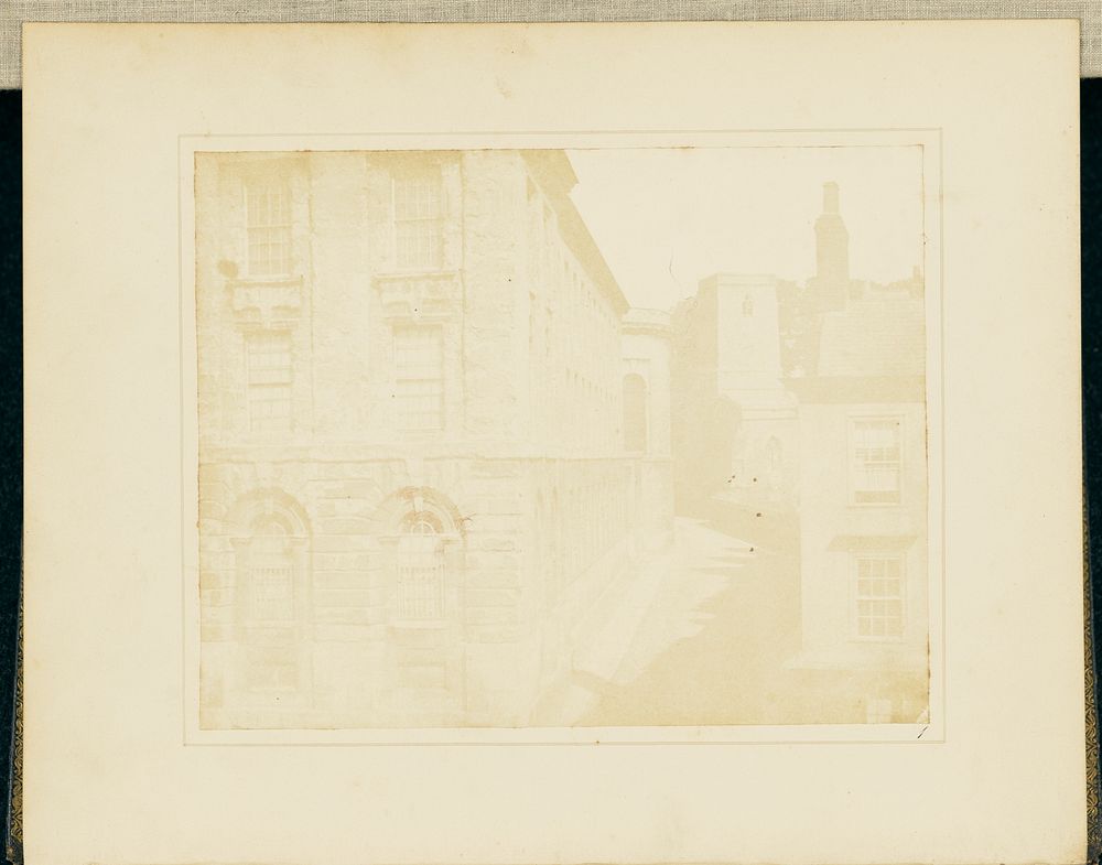 Part of Queen's College, Oxford by William Henry Fox Talbot