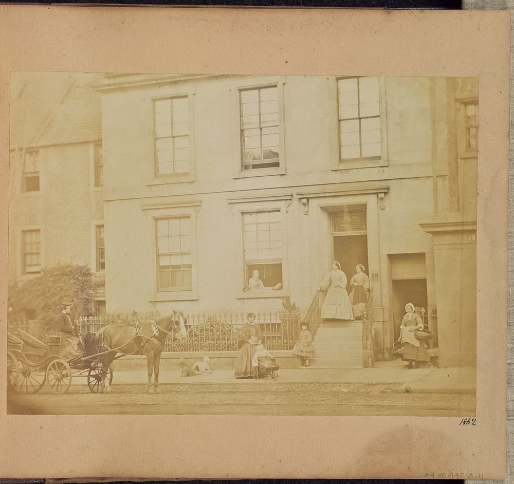The Adamson House and Family on South Street, St. Andrews by Dr John Adamson