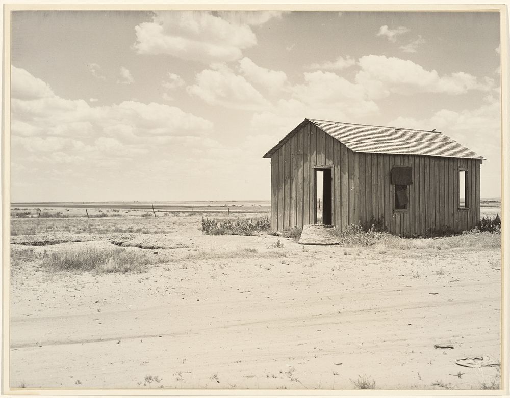 Abandoned Dust Bowl Home by Dorothea Lange