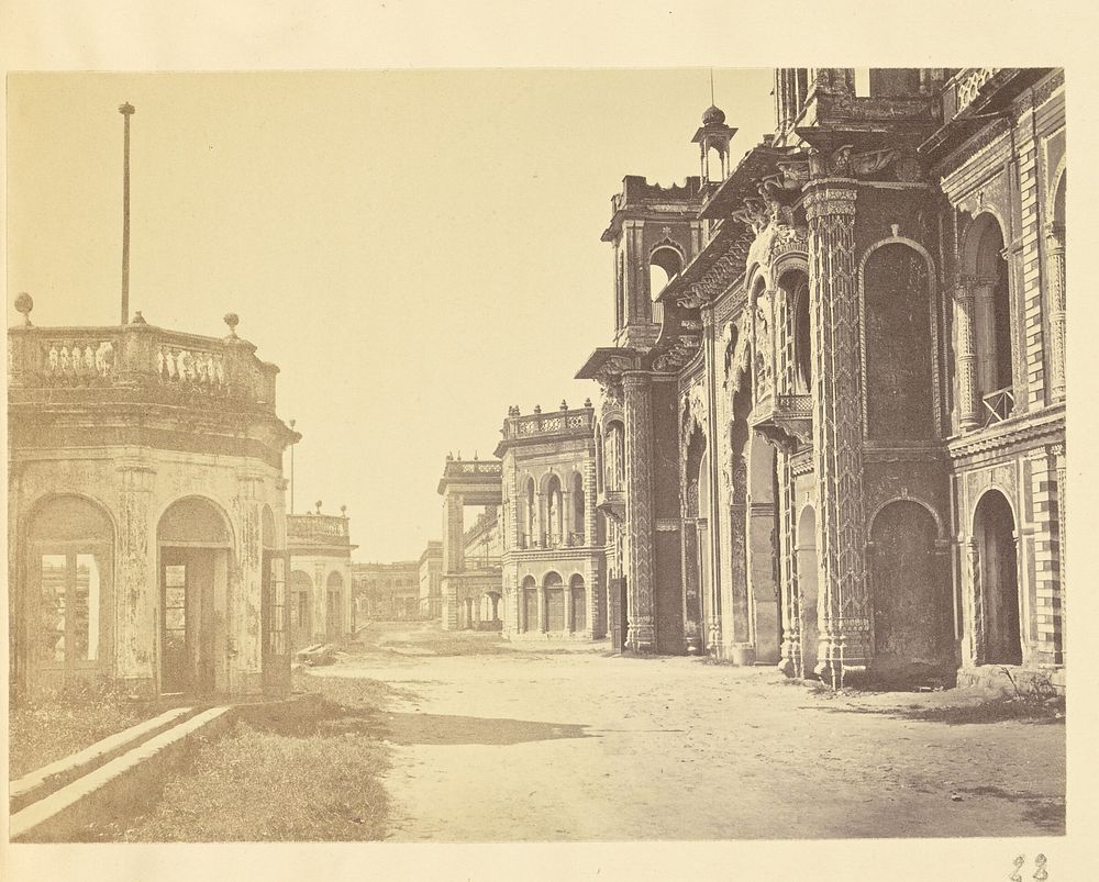 Gateway in the Kaiserbagh, Lucknow