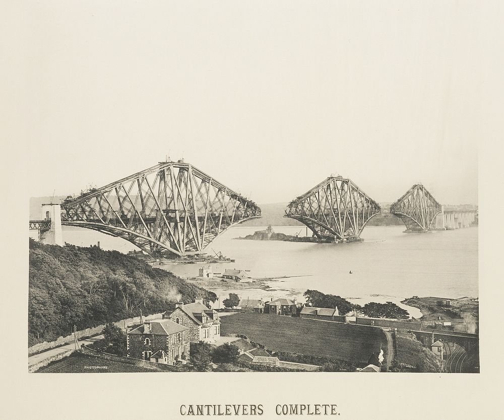 Plate XXXI.  Cantilevers Complete.  9th July, 1889. by John Fergus and Photophane Co