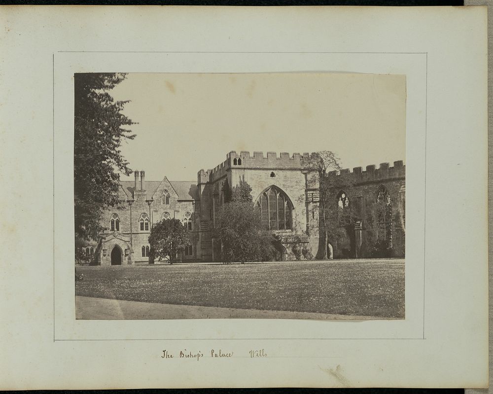 The Bishop's Palace, Wells by John Wheeley Gough Gutch