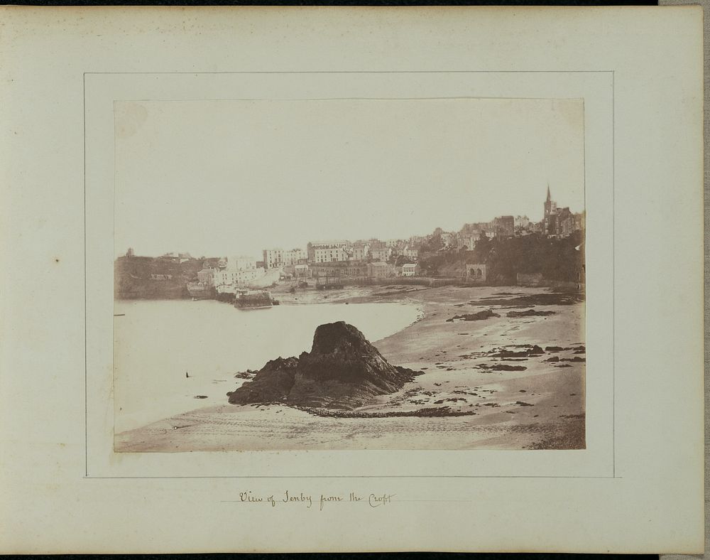 View of Tenby from the Croft by John Wheeley Gough Gutch