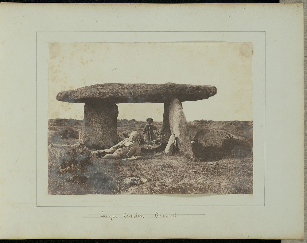 Lanyon Cromlech, Cornwall by John Wheeley Gough Gutch