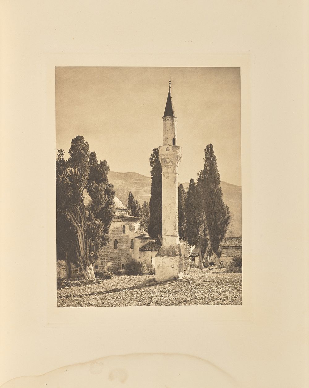 La mosquée de Baba en Thessalie by Frédéric Boissonnas