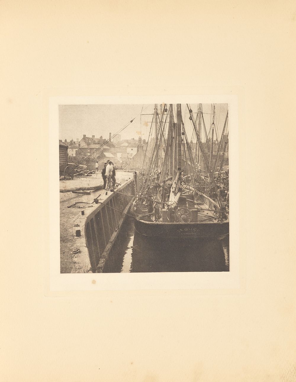 In Dock by Peter Henry Emerson
