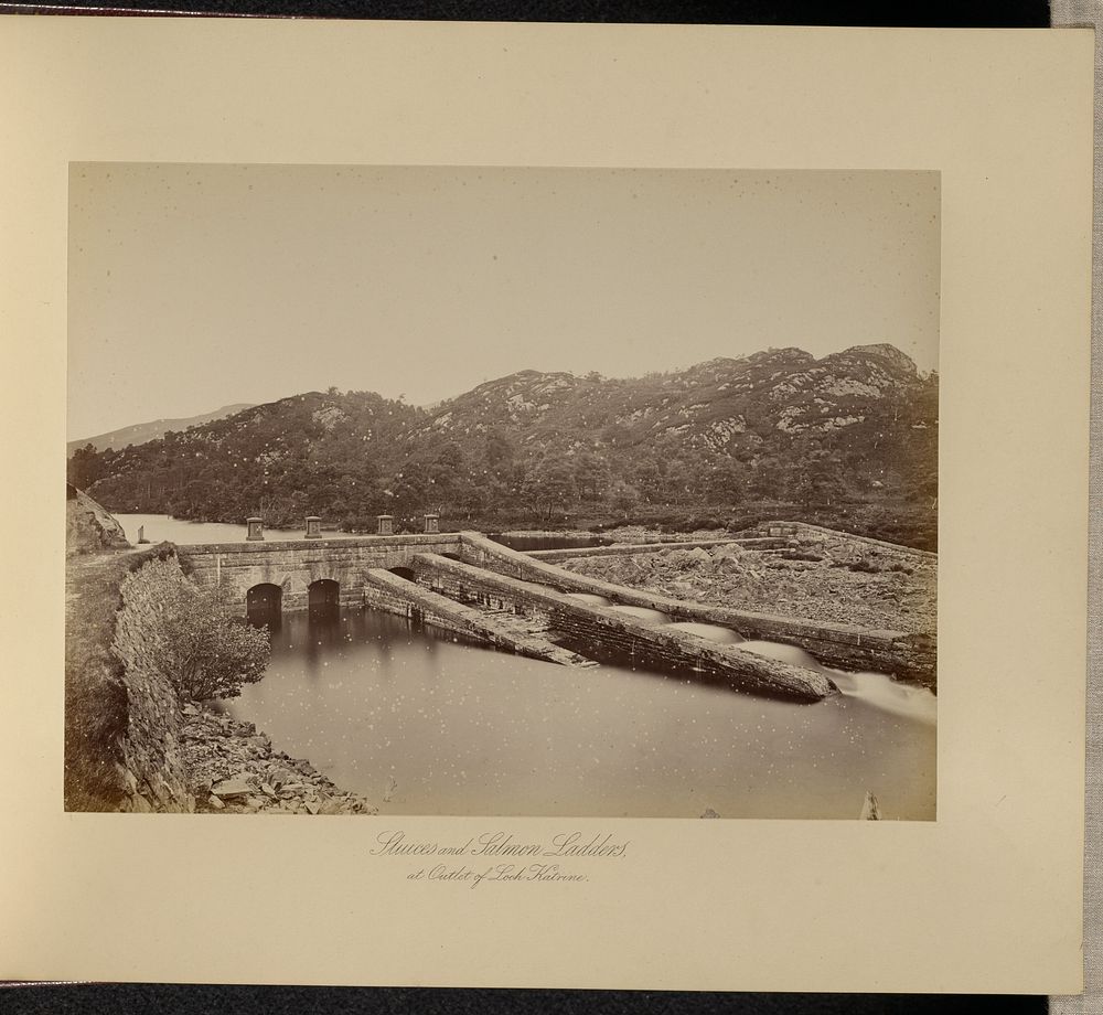 Sluices and Salmon Ladders by Thomas Annan