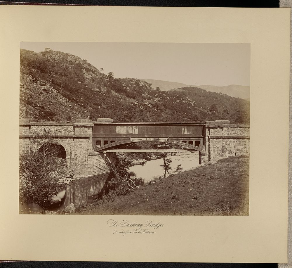 The Duchray Bridge by Thomas Annan