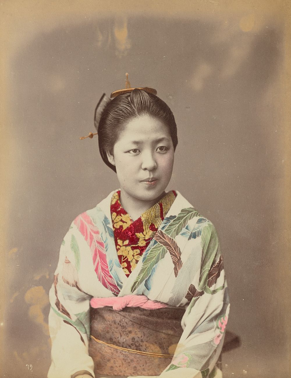 Portrait of a Young Lady by Baron Raimund von Stillfried