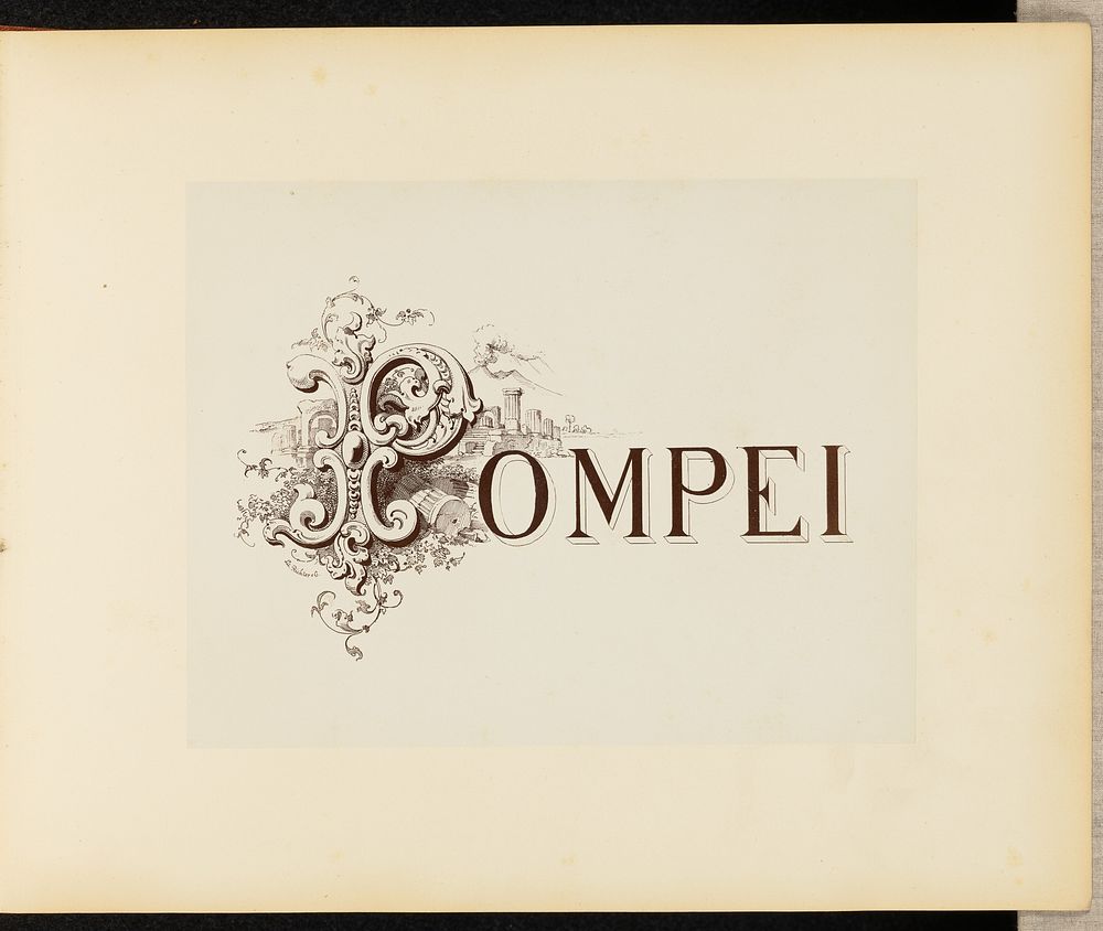 Title Page: Pompei by Giorgio Sommer