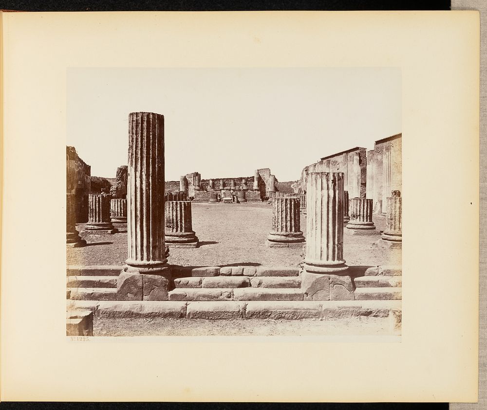 Basilica (Pompei) by Giorgio Sommer