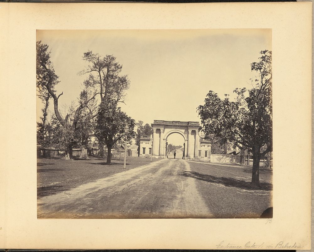 Entrance Gate to Belvedere by John Edward Saché
