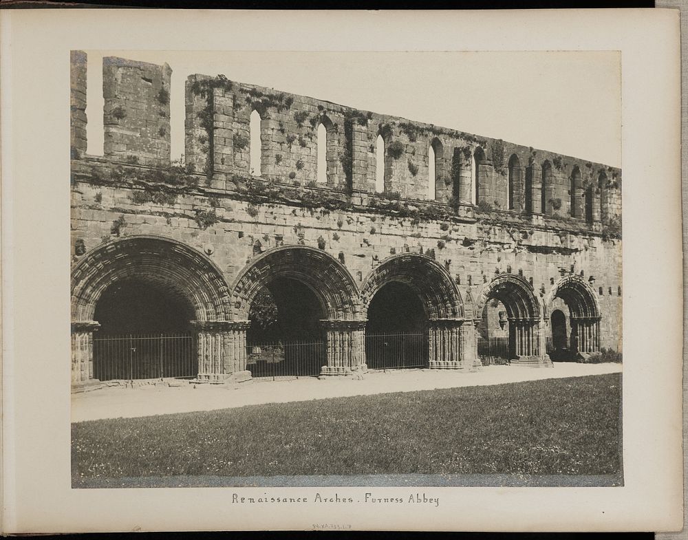 Renaissance Arches. Furness Abbey