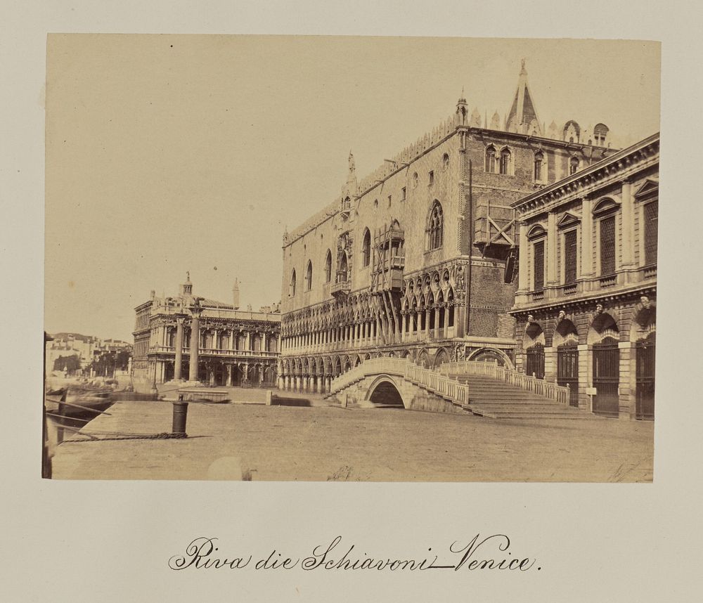 Riva die Schiavoni - Venice. by Antonio Perini