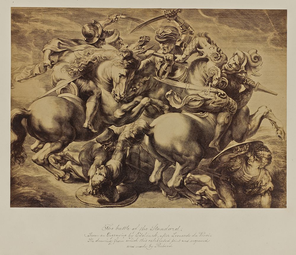 The Battle of the Standard. by Joseph Hogarth