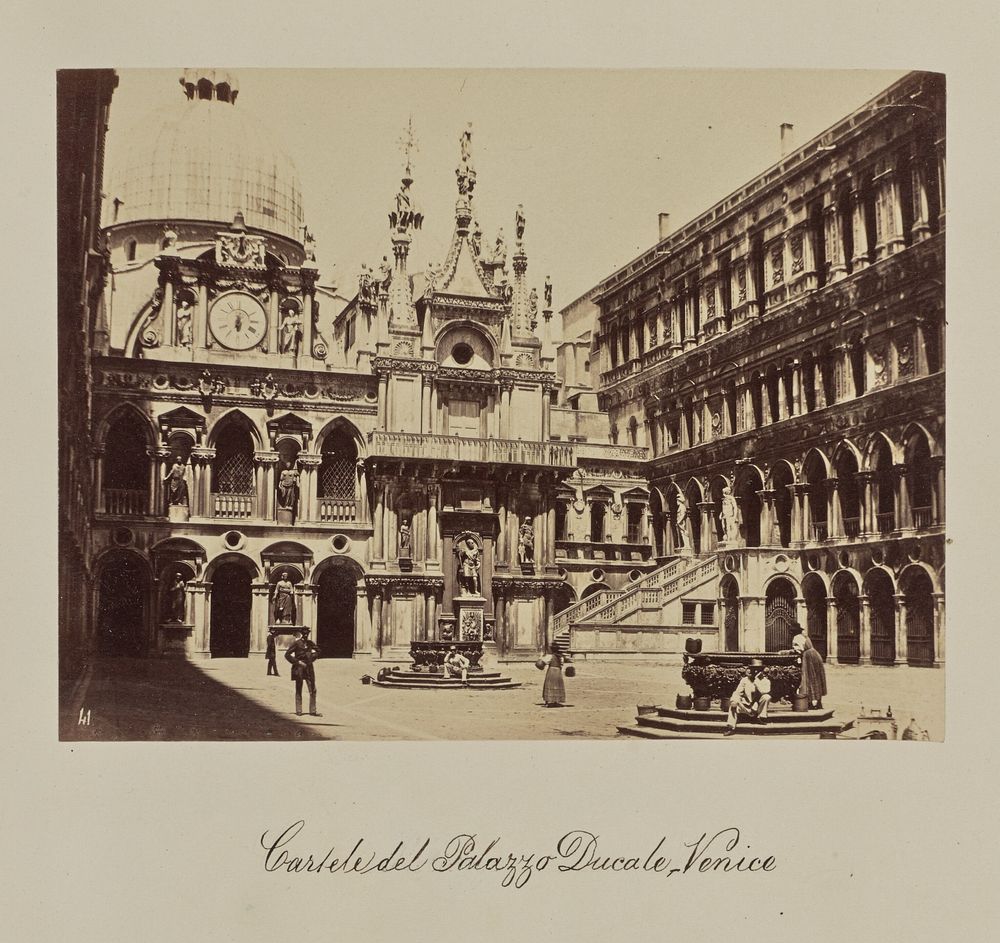Cartele del Palazzo Ducale - Venice by Antonio Perini