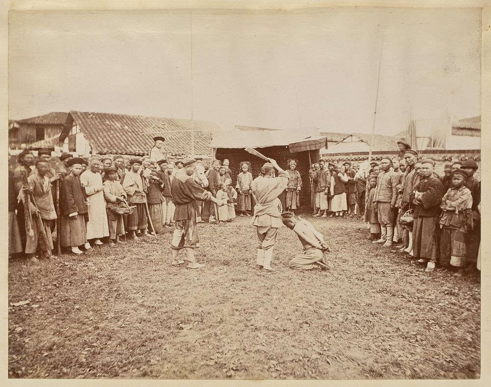 Execution Scene, Shanghai by William Saunders